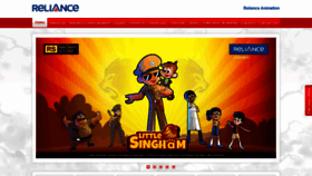 What Relianceanimation.com website looked like in 2019 (5 years ago)