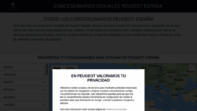 What Redcomercial.peugeot.es website looked like in 2019 (5 years ago)