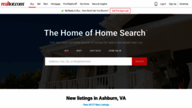 What Realtor.com website looked like in 2019 (5 years ago)