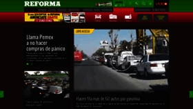 What Reforma.com website looked like in 2019 (5 years ago)