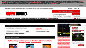 What Ripoffreport.com website looked like in 2019 (5 years ago)