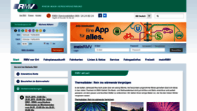 What Rmv.de website looked like in 2019 (5 years ago)