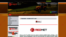What Redmet.pl website looked like in 2019 (5 years ago)