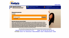 What Radaris.es website looked like in 2019 (5 years ago)