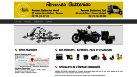 What Rennesbatteries.com website looked like in 2019 (5 years ago)