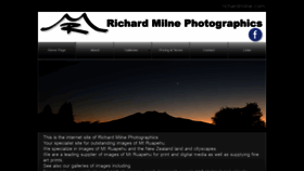 What Richardmilne.com website looked like in 2019 (5 years ago)
