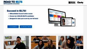 What Roadtoielts.com website looked like in 2019 (5 years ago)