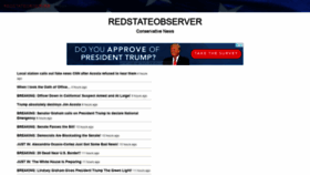 What Redstateobserver.com website looked like in 2019 (5 years ago)