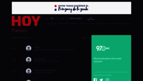 What Radio970am.com.py website looked like in 2019 (5 years ago)