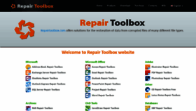 What Repairtoolbox.com website looked like in 2019 (5 years ago)