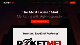 What Roketmel.com website looked like in 2019 (5 years ago)