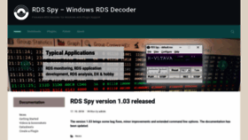 What Rdsspy.com website looked like in 2019 (5 years ago)