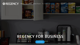 What Regencybusinesssolutions.com website looked like in 2019 (5 years ago)
