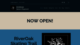 What Riveroak.ca website looked like in 2019 (5 years ago)