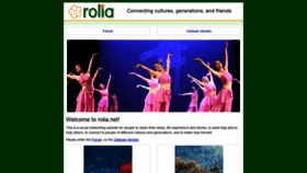 What Rolia.net website looked like in 2019 (5 years ago)