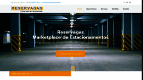 What Reservagas.com.br website looked like in 2019 (5 years ago)