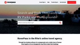 What Roverpass.com website looked like in 2019 (6 years ago)