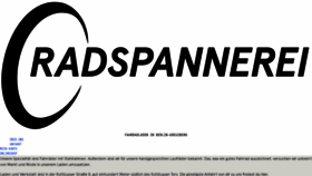 What Rad-spannerei.de website looked like in 2019 (5 years ago)