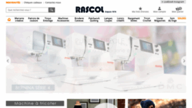 What Rascol.com website looked like in 2019 (5 years ago)