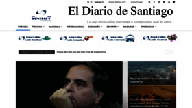 What Radiosantiago.cl website looked like in 2019 (5 years ago)