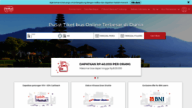 What Redbus.id website looked like in 2019 (6 years ago)