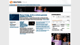 What Reuters.it website looked like in 2019 (5 years ago)