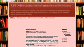 What Rteadmission.blogspot.com website looked like in 2019 (5 years ago)