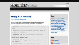 What Rexamine.com website looked like in 2019 (5 years ago)