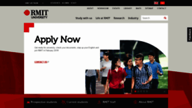 What Rmit.edu.vn website looked like in 2019 (5 years ago)