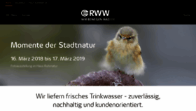 What Rww.de website looked like in 2019 (5 years ago)