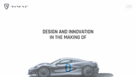 What Rimac-automobili.com website looked like in 2019 (5 years ago)