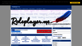 What Roleplayer.me website looked like in 2019 (5 years ago)