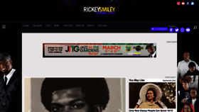 What Rickeysmileymorningshow.com website looked like in 2019 (5 years ago)