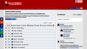 What Roja.directa.fr website looked like in 2019 (5 years ago)