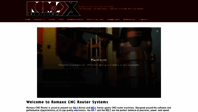 What Romaxxcncrouters.com website looked like in 2019 (5 years ago)