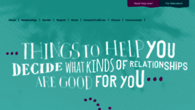 What Relationshipthings.com.au website looked like in 2019 (5 years ago)