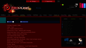 What Redmusic.pl website looked like in 2019 (5 years ago)