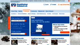 What R-volksbank.de website looked like in 2019 (5 years ago)