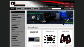 What Rpelectronics.com website looked like in 2019 (5 years ago)