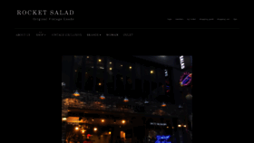 What Rocketsalad.co.kr website looked like in 2019 (5 years ago)