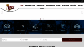 What Royalautomotives.com website looked like in 2019 (5 years ago)