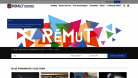 What Remut.fr website looked like in 2019 (5 years ago)