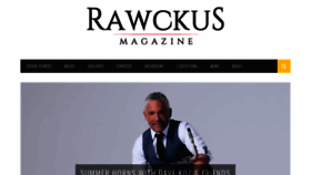 What Rawckus.com website looked like in 2019 (5 years ago)