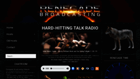 What Renegadebroadcasting.com website looked like in 2019 (5 years ago)
