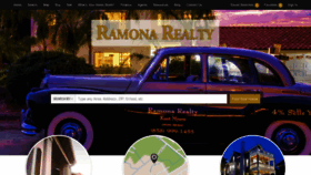 What Ramonarealty.com website looked like in 2019 (5 years ago)