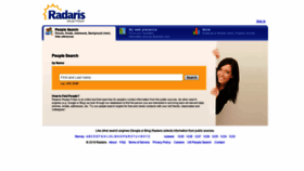 What Radaris.eu website looked like in 2019 (5 years ago)
