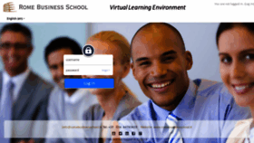 What Romebusinessschool-vle.it website looked like in 2019 (5 years ago)