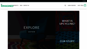 What Rimagined.com website looked like in 2019 (6 years ago)