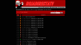 What Rojadirectatv.live website looked like in 2019 (5 years ago)