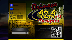 What Radioorinoco.com.ve website looked like in 2019 (6 years ago)